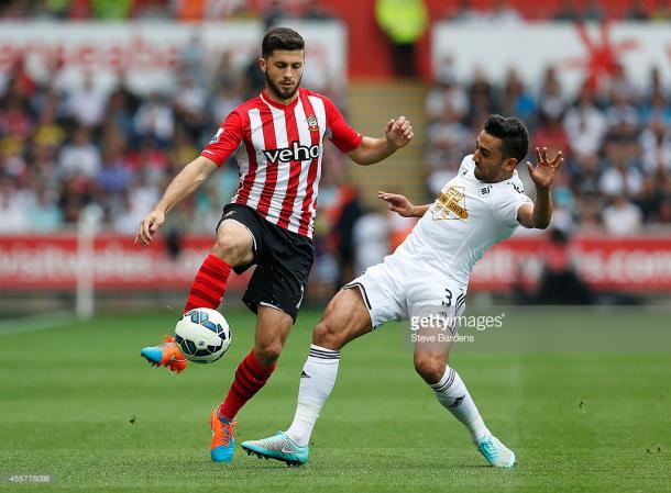 The clubs have met numerous times over the past few years after Swansea forged themselves as a Premier League outfit. Photo: Getty