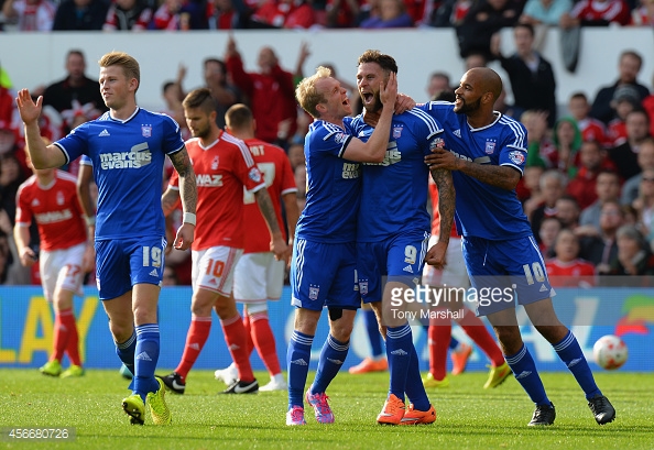 Murphy scored 27 goals for Ipswich in the 2014/15 season. (picture: Getty Images / Tony Marshall)