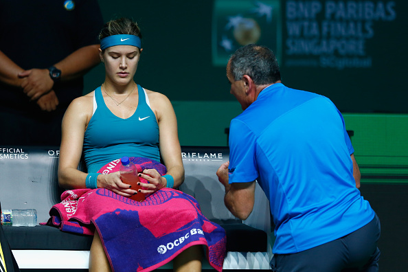 Saviano coached Bouchard between 2006 and 2014 (photo:getty)