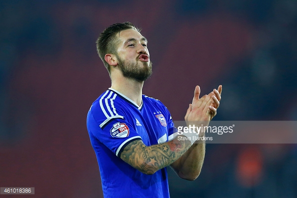 Played for both: Luke Chambers will no doubt be relishing the prospect of three points against his former club this Saturday. (picture: Getty Images / Steve Bardens)