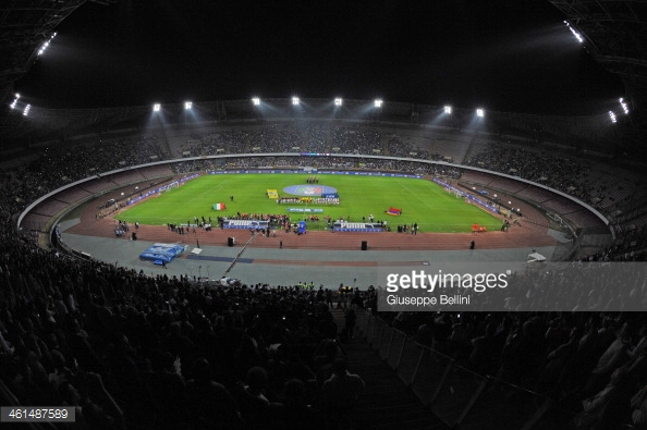 Estadio San Paolo (Nápoles). / Foto: gettyimages