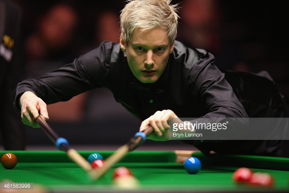 Robertson showed his quality after struggling against Ricky Walden in the opening round (photo: Getty Images)