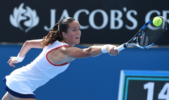 Arruabarrena at the 2015 Australian Open. Photo credit: Mal Fairclough/Getty Images.