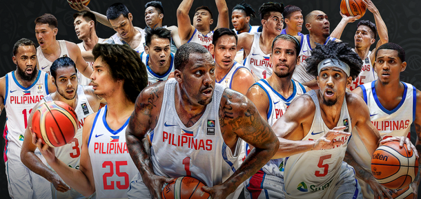 Las caras que integran la selección de Filipinas. Foto: FIBA