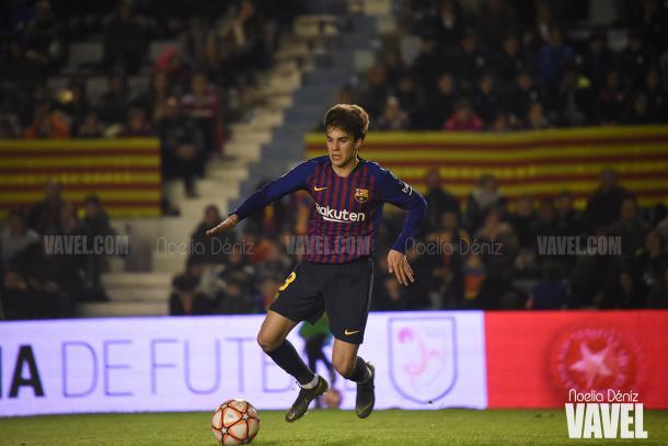 Riqui Puig volvió a ser titular con el FC Barcelona / Foto: Noelia Déniz (VAVEL.com)