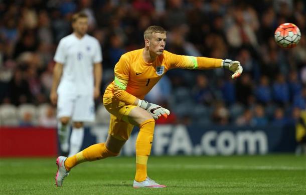 Pickford will be looking to impress with England U21s (Getty Images)