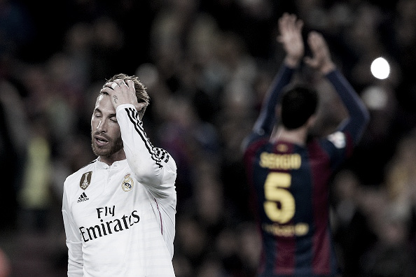 Sergio Ramos lamenta mais uma derrota | Foto: Getty Images
