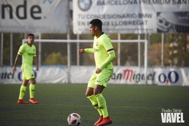 McGuane, jugador del FC Barcelona B. FOTO: Noelia Déniz
