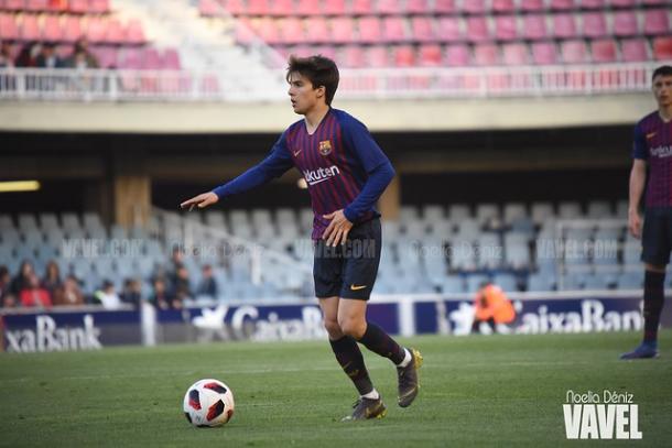Riqui Puig, jugador del FC Barcelona B. FOTO: Noelia Déniz