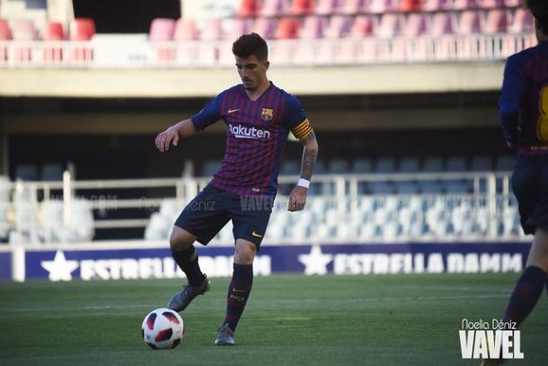Monchu Rodríguez, jugador del FC Barcelona B. FOTO: Noelia Déniz