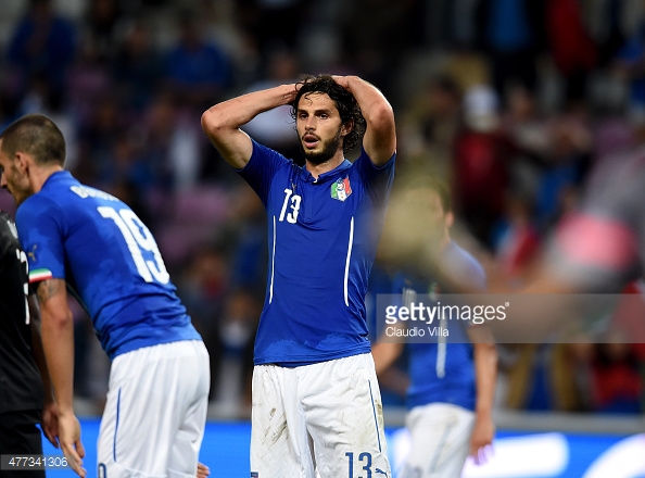 Ranocchia has played 21 times for Italy (photo: Getty Images)