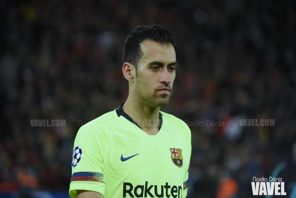 Sergio Busquets, jugador del FC Barcelona. FOTO: Noelia Déniz