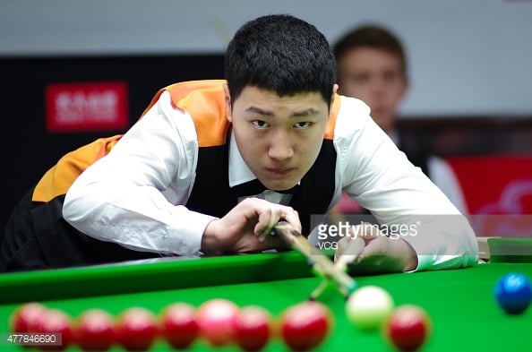 Yan Bingtao is the second youngest ever player to reach the Crucible (photo: Getty Images)