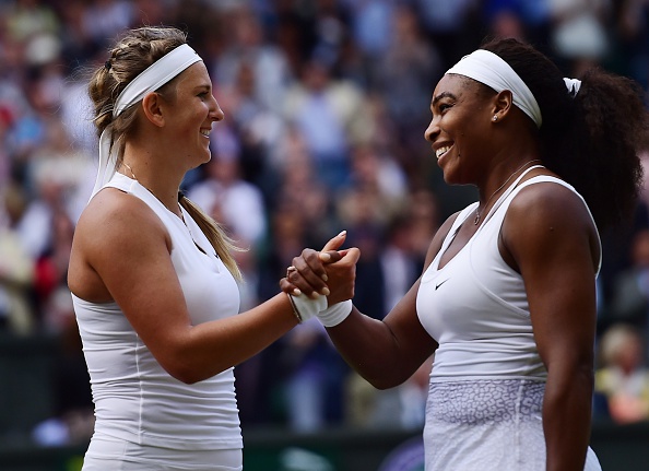 Williams (right) defeating Azarenka en route to completing the Serena Slam | Photo: Alex Broadway/Anadolu Agency/Getty Images