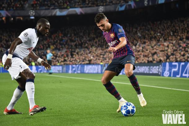 Munir encarando a Sissoko | Foto: Noelia Déniz (VAVEL)