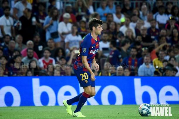 Sergi Roberto, jugador del FC Barcelona. FOTO: Noelia Déniz