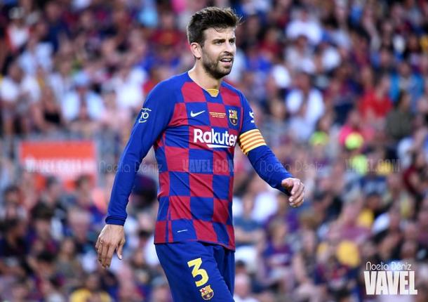 Gerard Piqué, jugador del FC Barcelona. FOTO: Noelia Déniz