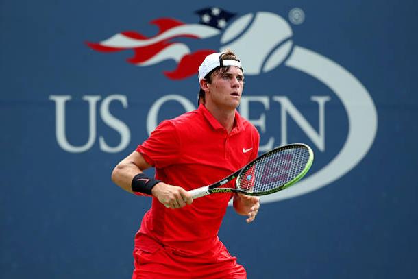Tommy Paul in action at the 2015 US Open (Getty/Matthew Stockman)