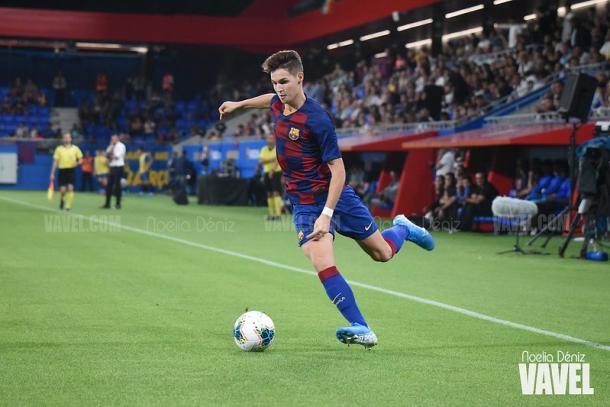 Mika Mármol, jugador del Juvenil A. FOTO: Noelia Déniz