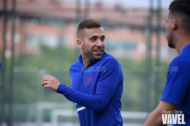 Jordi Alba recibe el alta médica | Foto: Noelia Déniz - VAVEL