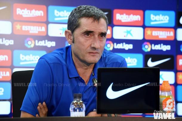 Ernesto Valverde, entrenador del FC Barcelona. FOTO: Noelia Déniz