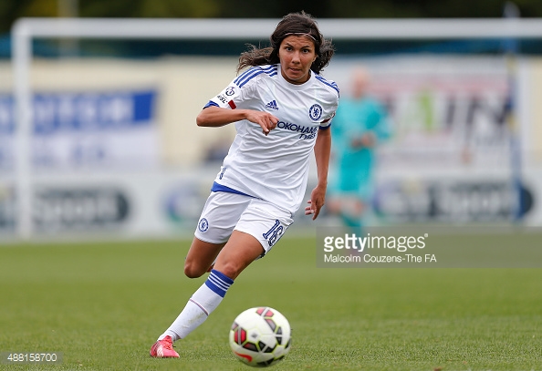 Borges in action for Chelsea. Photo: Malcolm Couzens