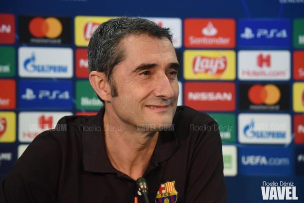 Ernesto Valverde en rueda de prensa | Foto: Noelia Déniz - VAVEL