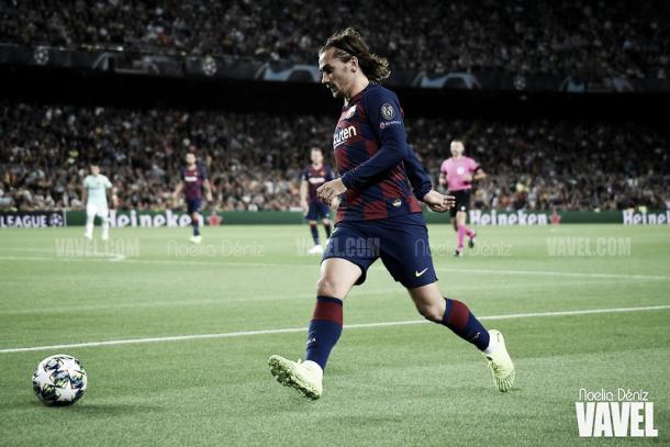 Antoine Griezmann, clave en el ataque azulgrana. FOTO: Noelia Déniz