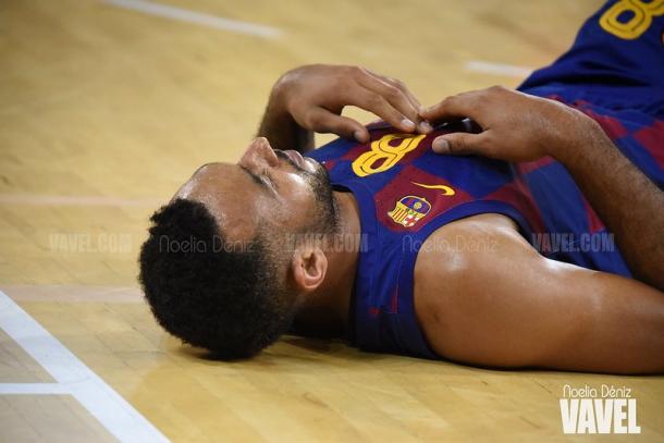 Adam Hanga durante el choque ante el Valencia Basket | Foto: Noelia Déniz, VAVEL España