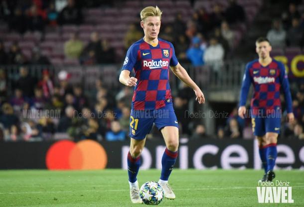 Frenkie de Jong, jugador del FC Barcelona. FOTO: Noelia Déniz