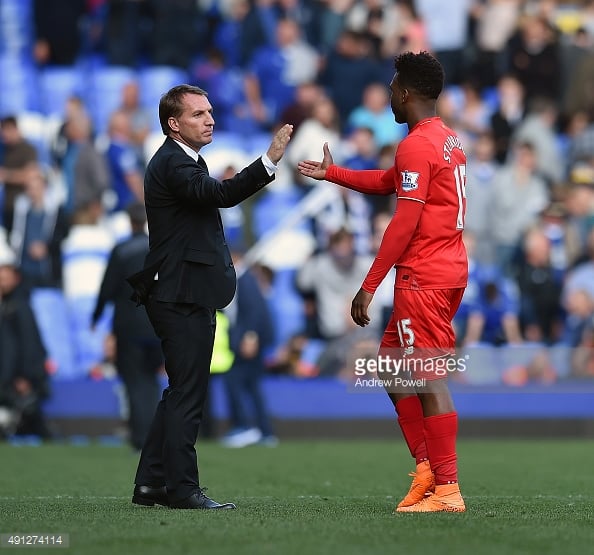 Rodgers made Sturridge his main man when Suarez departed. Photo: Getty