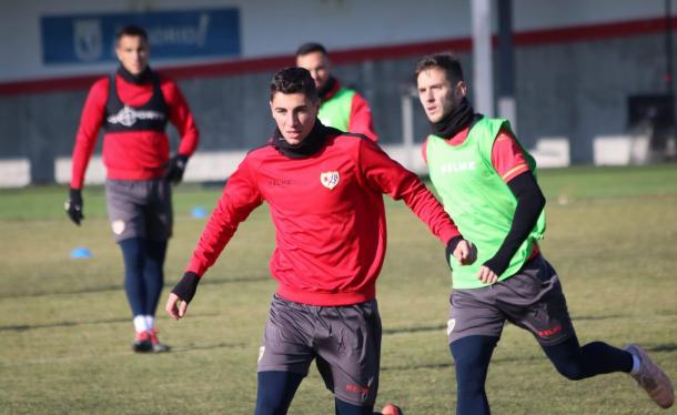 Santi durante un entrenamiento | Fotografía: Gema Paz (VAVEL)
