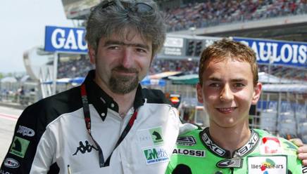 Gigi Dall'Igna e Jorge Lorenzo ai tempi dell'Aprilia | Photo: Paolo Ianieri