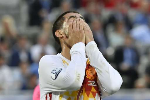 Alvaro Morata sums up Spain's night (photo : Getty Images )