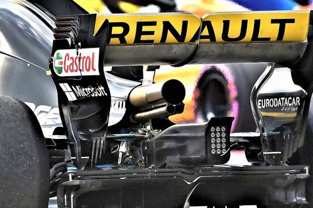 Escape del Renault. Fuente: Autosport