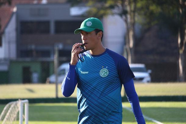Thiago Carpini, técnico do Guarani | Foto; David Oliveira/Guarani FC