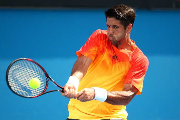 After failing to convert a match point, Verdasco slipped away as he watched the momentum switch in favour of his opponent. Photo credit: Scott Barbour/Getty Images.