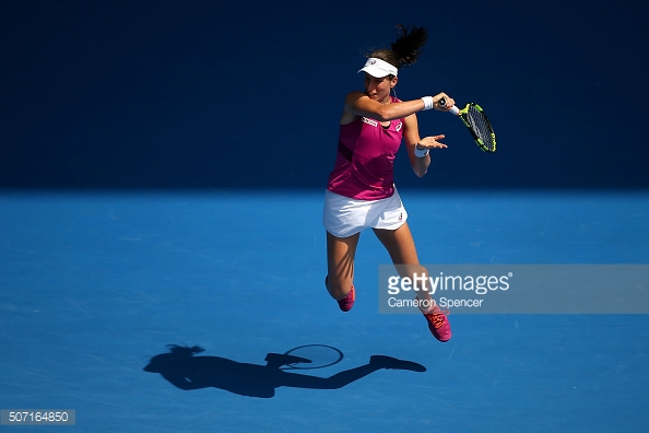 World No. 7 Johanna Konta will be competing in Nottingham next week. (picture: Getty Images / Cameron Spencer)