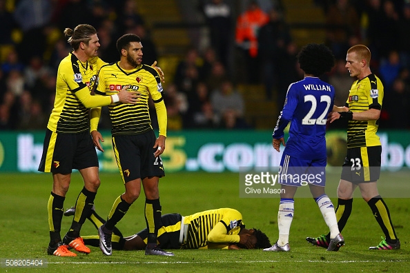 This incident was described as "pathetic" by his own captain (photo: Getty Images)