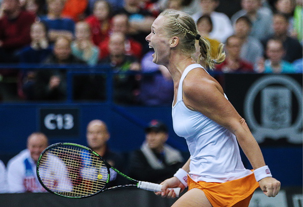 Bertens was the star during their quarterfinal win | Photo: Sergei Bobylev/Getty Images