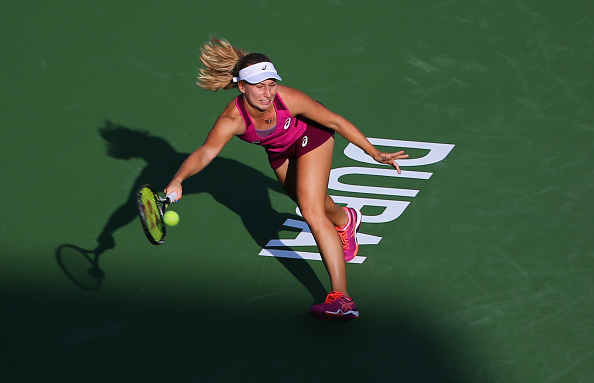 Gavrilova unable to stop the domination | Photo courtesy of: Marwan Naamani/Getty Images