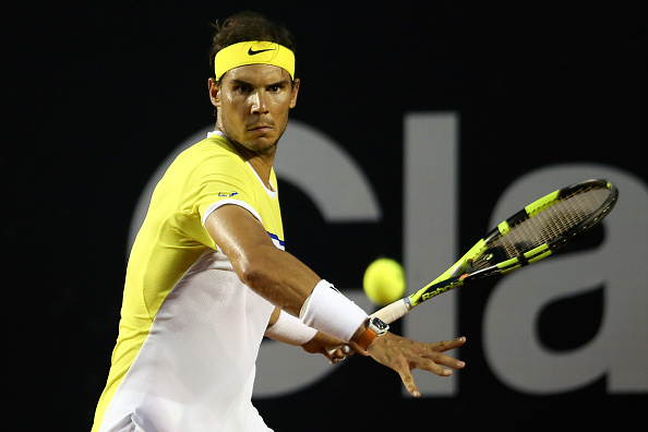 Rafael Nadal prepares to hit a forehand (Photo: Getty Images)