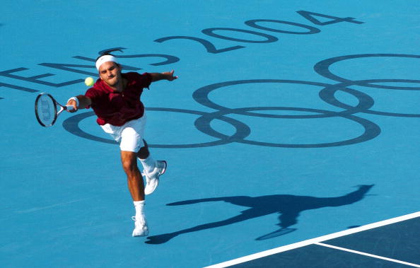 Federer caiu na segunda rodada em Atenas/ Foto: Roberto Schmidt/ Getty Images
