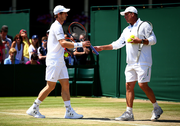 Andy Murray with Ivan Lendl at Wimbledon (Photo: Jordan Mansfield/GEtty Images)