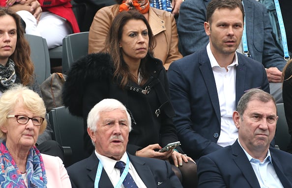 Marion Bartoli in the crowd for the Men's final between Andy Murray and Novak Djokovic (Photo: Jean Catuffe/Getty Images) 