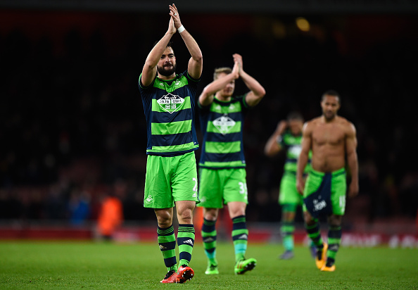 While Kyle Bartley looks set to leave Swansea this summer, Jordi Amat's future is a little more uncertain. Could he be on his way out of the Liberty Stadium? (Photo: Mike Hewitt/Getty Images)