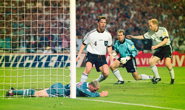 England's passage to the semi-final in Euro '96 is their furthest in 20 years (photo:getty)