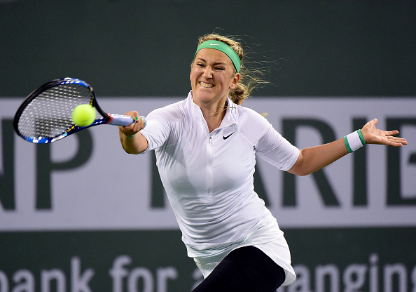 Azarenka breaks first in the decider | Photo courtesy of: Harry How/Getty Images