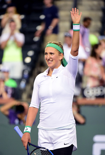 Persistence pays off for the Belarusian who wins the battle | Photo courtesy of: Harry How/Getty Images