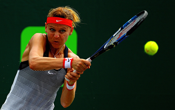 Safarova ended her five-match losing streak in 2016 this week. Photo credit: Mike Ehrmann/Getty Images.